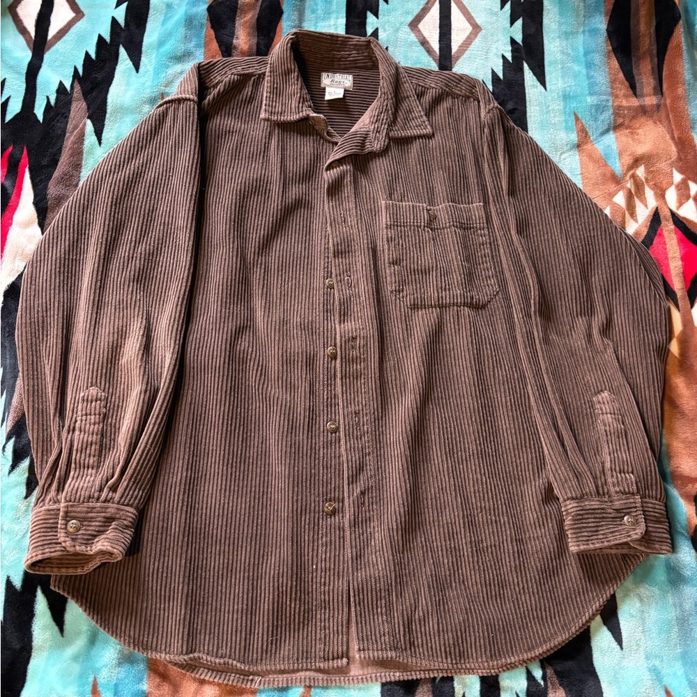 Brown Corduroy Women's Jacket